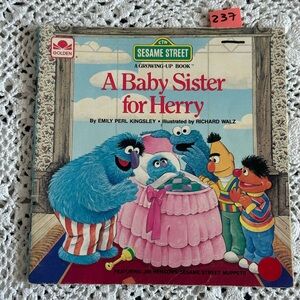 Sesame Street A Baby Sister for Herry Book